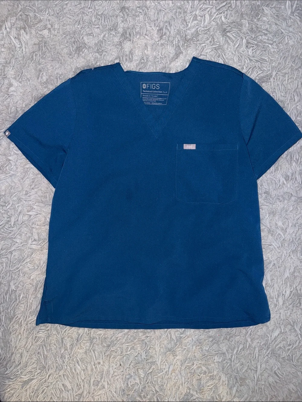 Figs | Tops | Figs Catarina Deep Reef Scrub Top | Poshmark